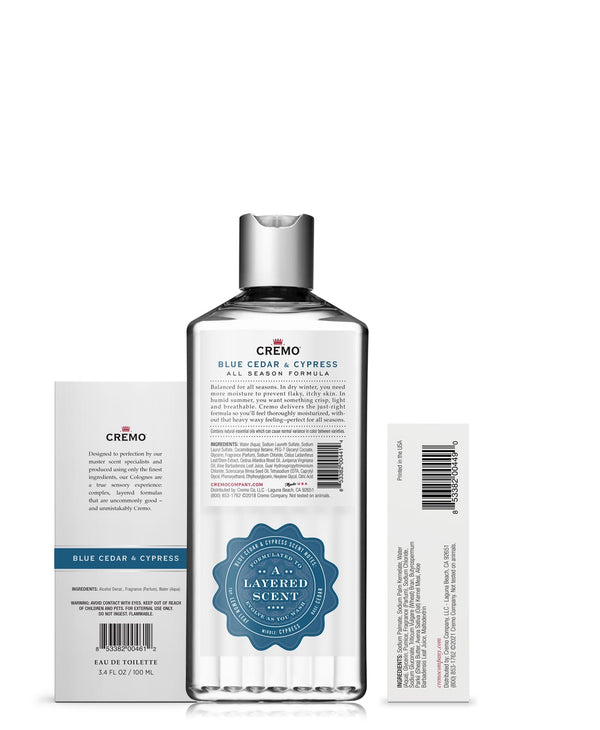 Blue Cedar Grooming Bundle