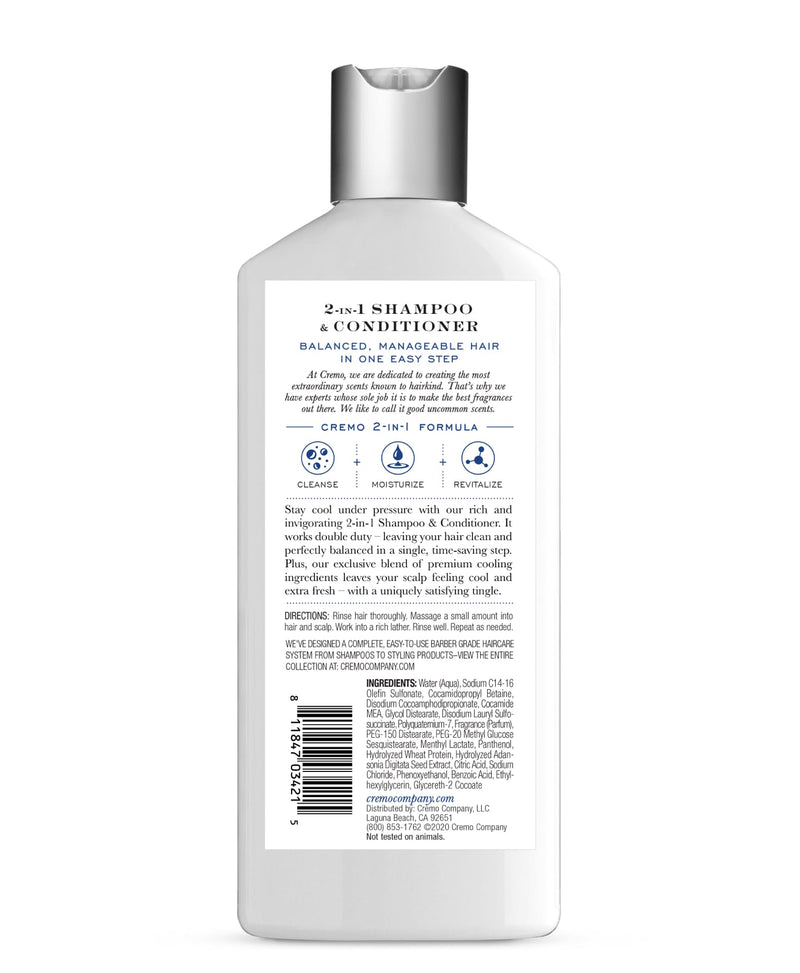 2-in-1 Cooling Shampoo & Conditioner