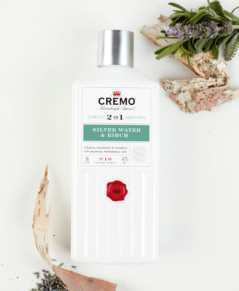 2-in-1 Silver Water & Birch Shampoo & Conditioner